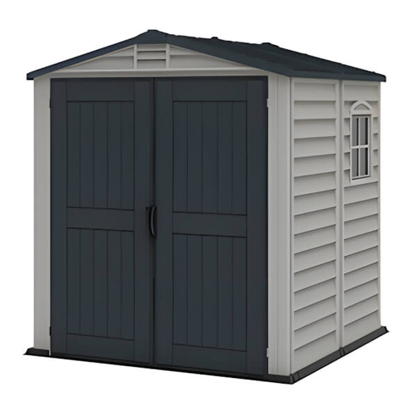 DuraMax StoreMate 6' x 6' Plus Vinyl Shed With Floor-30425-Garage Giant