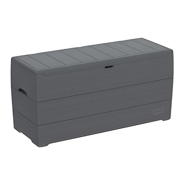 DuraMax DuraBox 71 Gallon Outdoor Deck Box - Grey-86600-Garage Giant