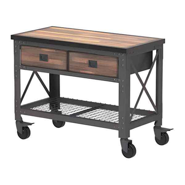 DuraMax Double Drawer Rolling Workbench-68002-Garage Giant