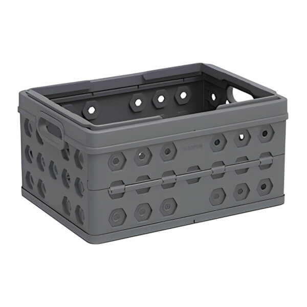 DuraMax Foldable Crate / Basket in Grey-86202-Garage Giant