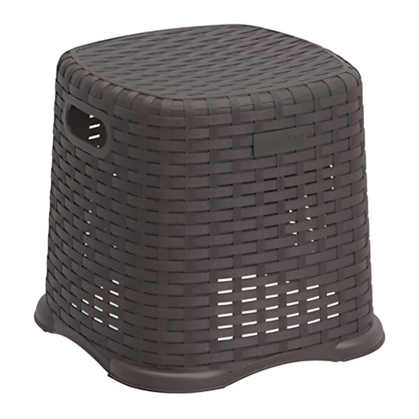 DuraMax Rattan 11-Inch Step Stool-86400-Garage Giant