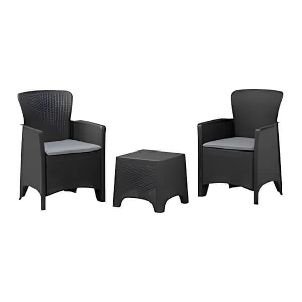 DuraMax Cedarrattan Medium Sofa Set - Thumbnail 3