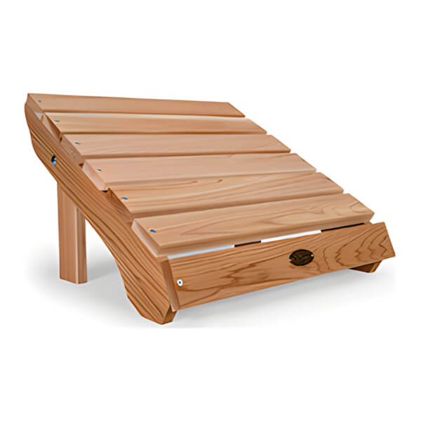 All Things Cedar Adirondack Ottoman-AO21-Garage Giant