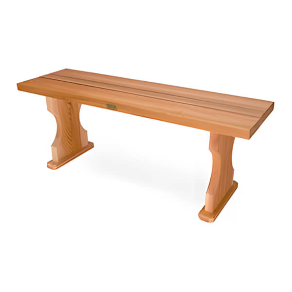All Things Cedar 4-Foot Backless Bench