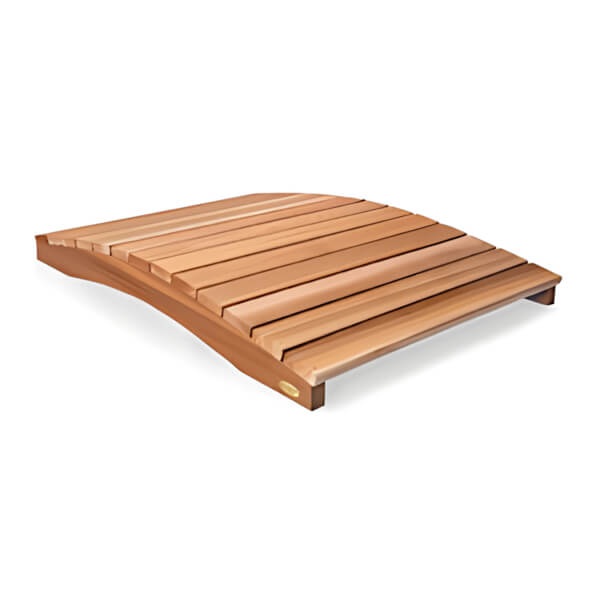 All Things Cedar 4-Foot Garden Bridge - Thumbnail 5