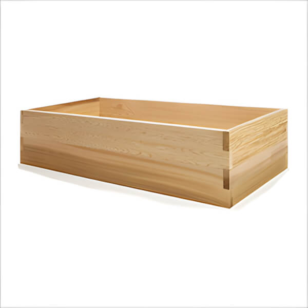All Things Cedar 4-Foot Double Raised Garden Box - Thumbnail 5