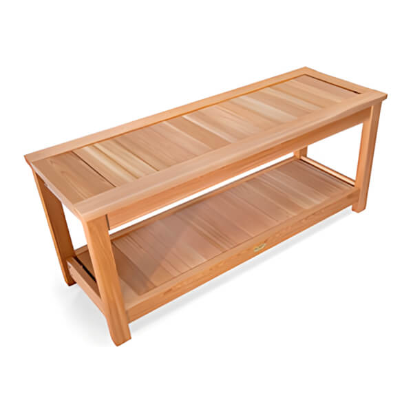 All Things Cedar Deluxe Sauna Bench-SB44-Garage Giant