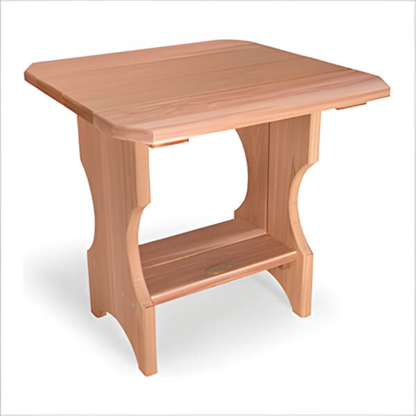 All Things Cedar Adirondack Magazine Table - Thumbnail 4