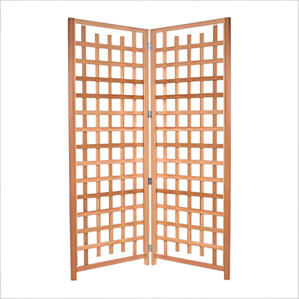 All Things Cedar 2-Piece Trellis Privacy Screen Set