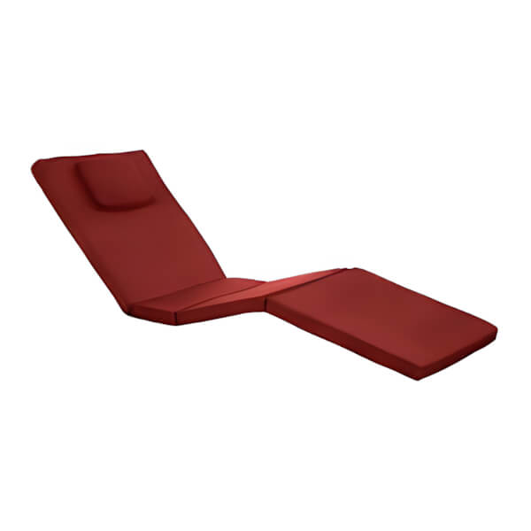 Red Chaise Chair Cushion - Thumbnail 2