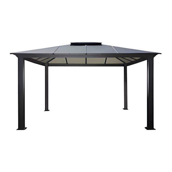 Paragon Outdoor 12 x 14 ft. Santa Monica Aluminum Gazebo-GZ3-1214-Garage Giant