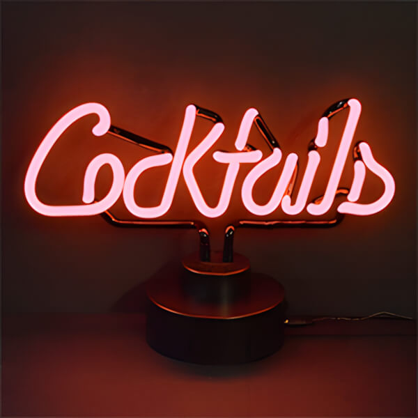 Neonetics Cocktails Neon Sculpture-4COCKT-Garage Giant