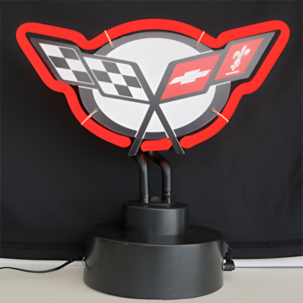 Neonetics Corvette C5 Neon Sculpture-4CORC5-Garage Giant