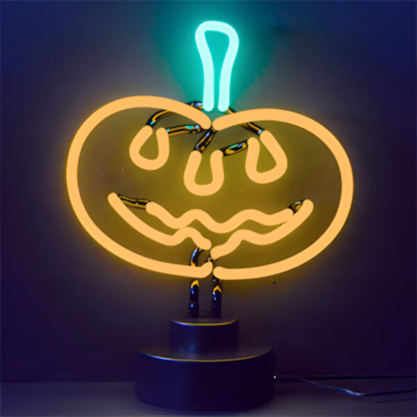 Neonetics Pumpkin Neon Sculpture-4PUMPK-Garage Giant