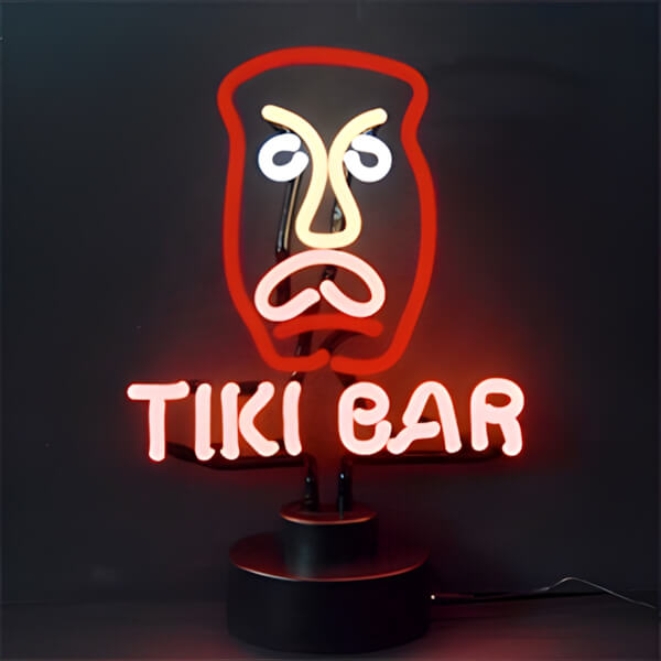 Neonetics Tiki Bar Neon Sculpture-4TIKIB-Garage Giant