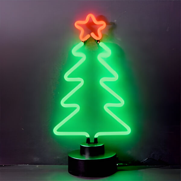 Neonetics Christmas Tree Neon Sculpture-4XMASX-Garage Giant