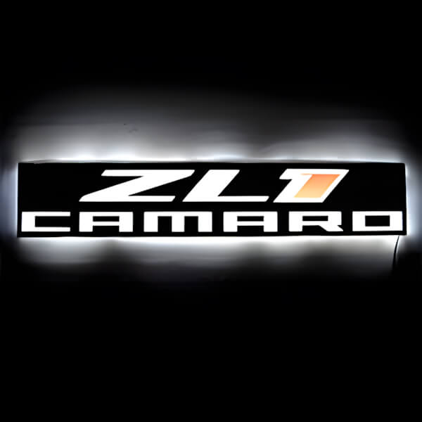 Neonetics Camaro ZL1 Slim Slim Line LED Sign-7LEDZL-Garage Giant