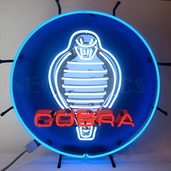 Neonetics Ford Cobra 24-Inch Neon Sign-5COBRB-Garage Giant