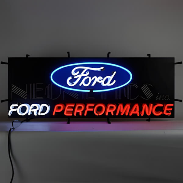 Neonetics Ford Performance 36-Inch Neon Sign-5FRDPF-Garage Giant