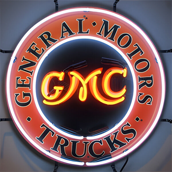 Neonetics GMC 24-Inch Neon Sign-5GMCBK-Garage Giant