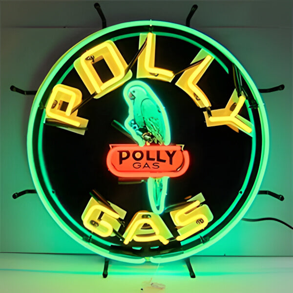 Neonetics Polly Gasoline 24-Inch Neon Sign-5GSPLY-Garage Giant