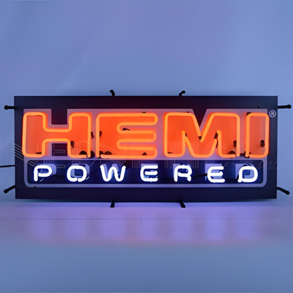 Neonetics HEMI Powered 33-Inch Neon Sign-5HEMBK-Garage Giant