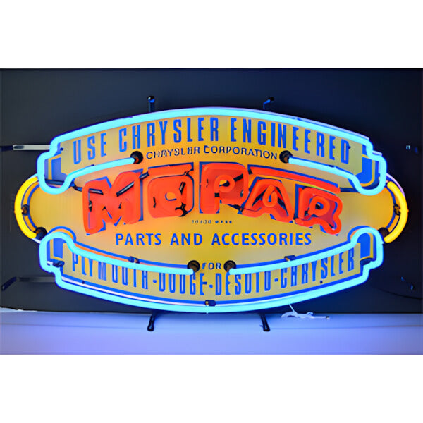 Neonetics Mopar Vintage Shield 30-Inch Neon Sign-5MPRVS-Garage Giant