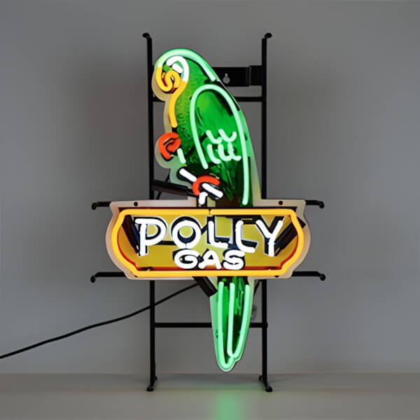 Neonetics Polly Gas 17-Inch Neon Sign-5POLLY-Garage Giant