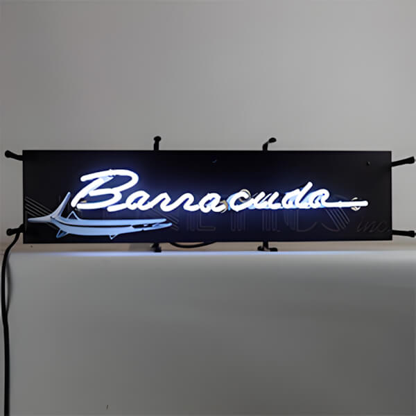 Neonetics Barracuda 29-Inch Neon Sign-5SMLBC-Garage Giant