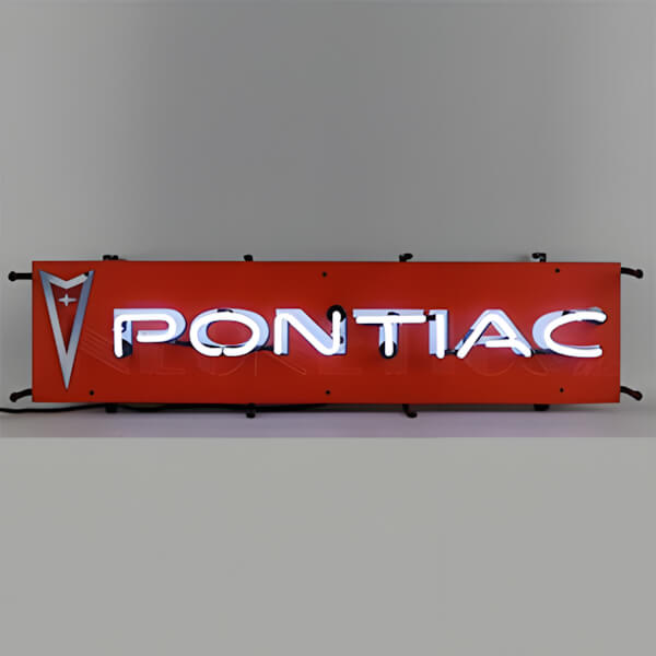 Neonetics Pontiac 32-Inch Neon Sign-5SMLPN-Garage Giant