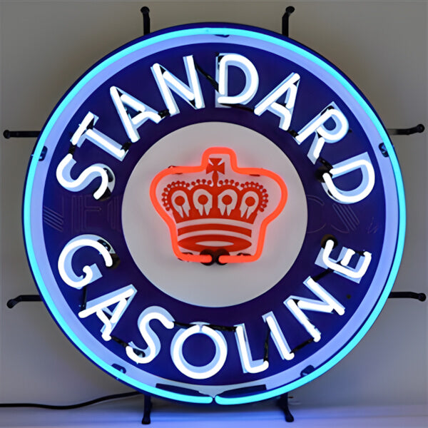 Neonetics Standard Gasoline 24-Inch Neon Sign-5STAND-Garage Giant