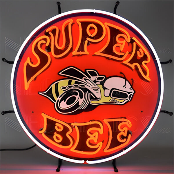 Neonetics Dodge Super Bee 24-Inch Neon Sign-5SUPER-Garage Giant