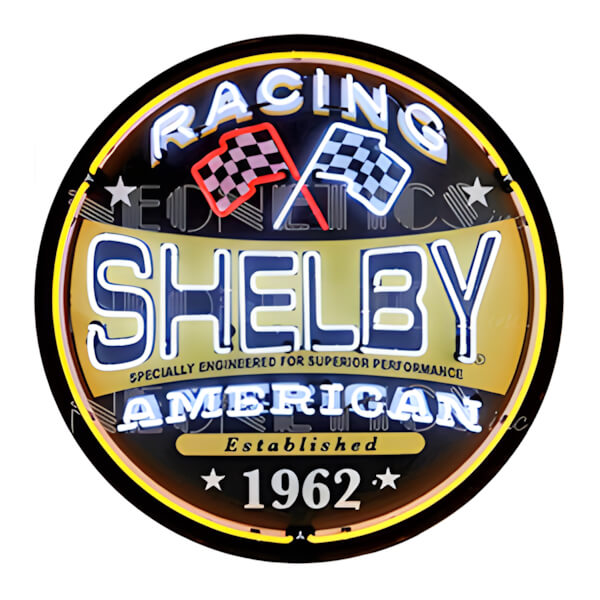 Neonetics Shelby Racing 36-Inch Neon Sign | Garage Giant - Garage Giant