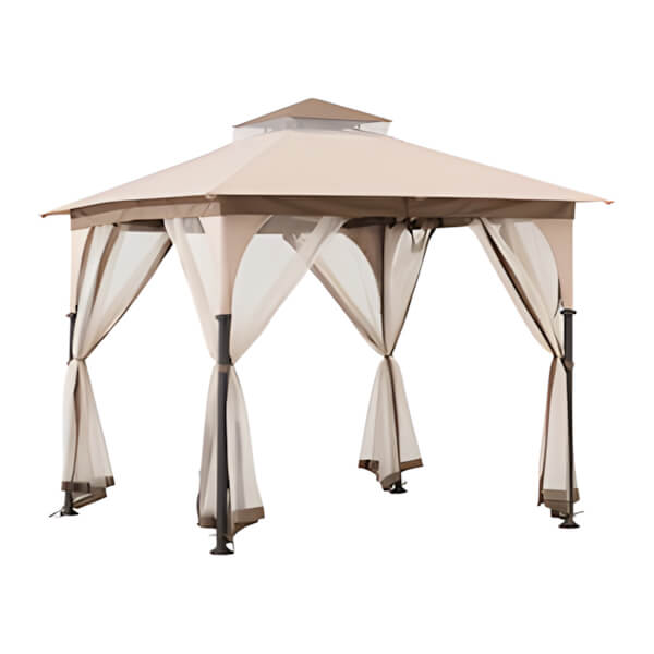 Sunjoy Group 12 x 12 Steel Soft Top Gazebo