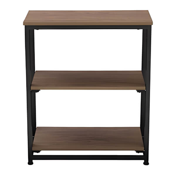 Sunjoy Group 24-Inch Folding Bookcase with 3-Tier Shelves