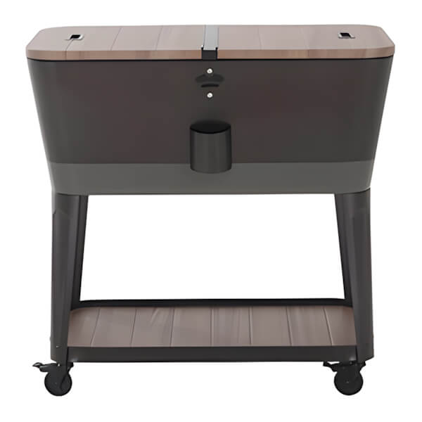 Sunjoy Group IceCove 80-Quart Rolling Ice Chest Cooler Cart