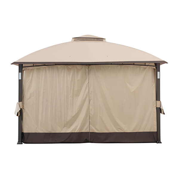 Sunjoy Group Replacement Curtains for 11 x 13 Moorehead Steel Patio Gazebo-A111305800-Garage Giant