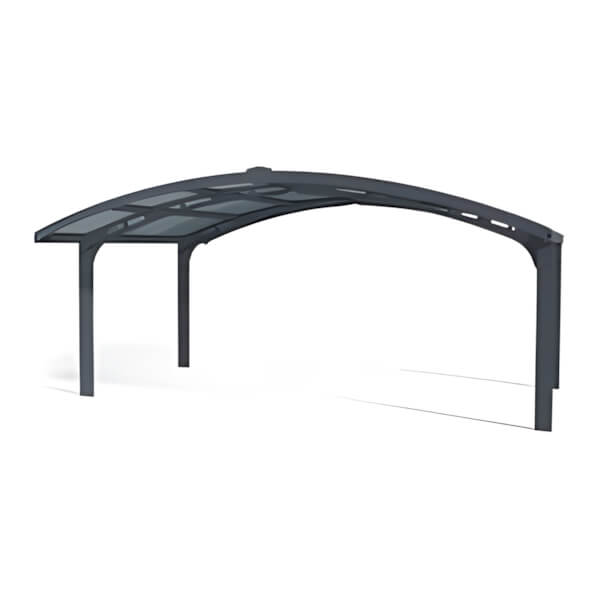 Palram-Canopia Arizona Breeze Double Arch-Style Carport Kit