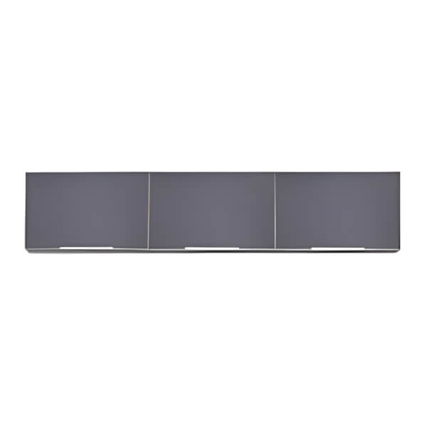 NewAge Outdoor Kitchens 3 x Aluminum Slate Grey Grey Wall Cabinet-65213-3-Garage Giant