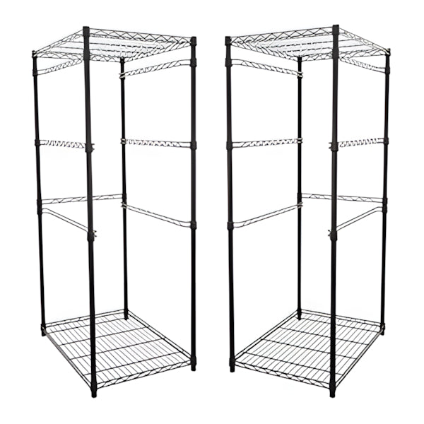MonsterRax 2 x Storage Bin Rack