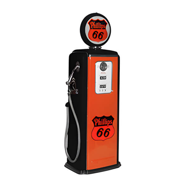 Roadside Relics Phillips 66 Tokheim 39 Style Gas Pump Replica-FRR-TK39R-P66-Garage Giant