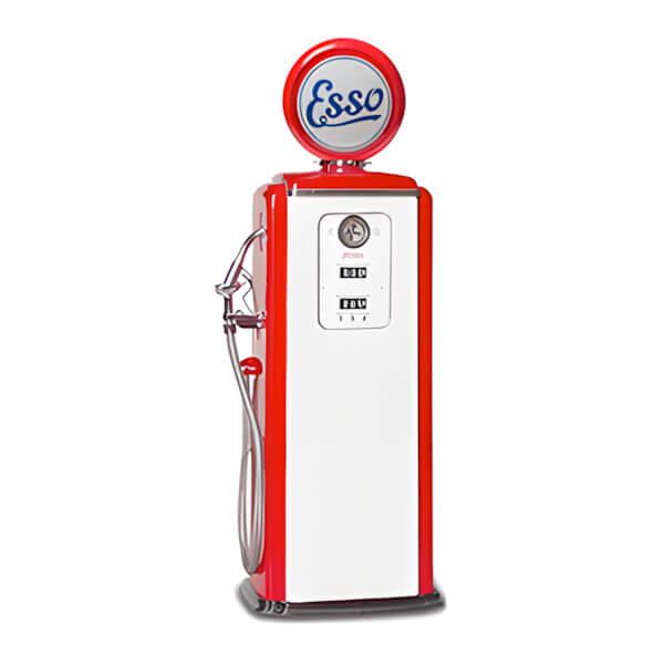 Roadside Relics Esso Tokheim 39 Style Gas Pump Replica-FRR-TK39R-ES-Garage Giant