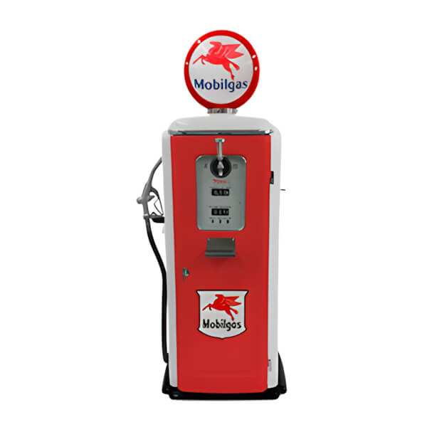 Roadside Relics Mobilgas Tokheim 39 Style Gas Pump Replica with Beer Tap-FRR-TK79BT-M-Garage Giant