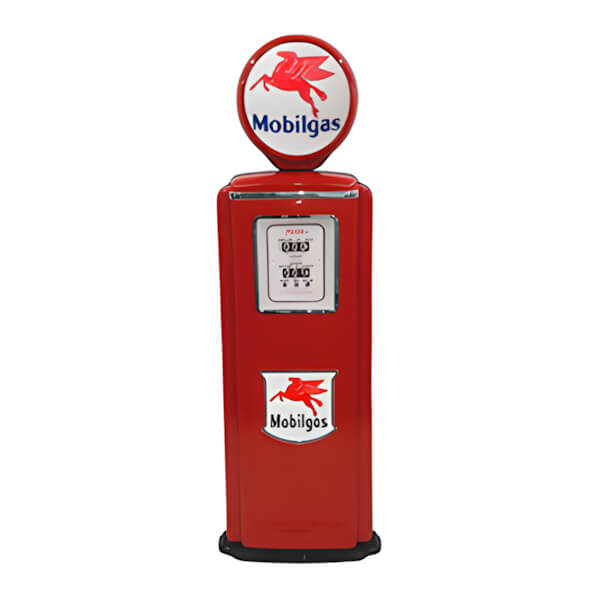 Roadside Relics Mobilgas Tokheim 39 Gas Pump Replica Wall Relief-FRR-TK39W4-M-Garage Giant
