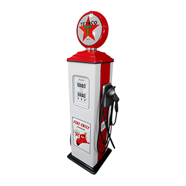 Roadside Relics Texaco Retro Gas Pump Replica Electric Vehicle (EV) Charger-FRR-RETROEV-TX-Garage Giant
