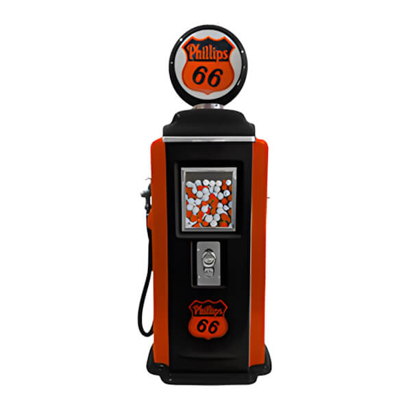 Roadside Relics Phillips 66 Retro Gas Pump Replica Tokheim Gumball Machine-FRR-TK2-P66-Garage Giant