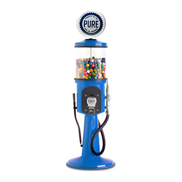 Roadside Relics Pure Retro Gas Pump Replica Mini Gravity Feed Gumball Machine-FRR-MN42-PU-Garage Giant