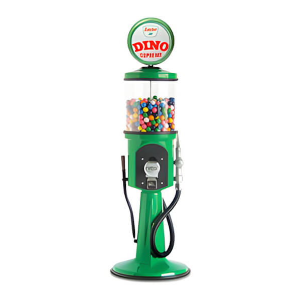 Roadside Relics Sinclair Dino Supreme Retro Gas Pump Replica Mini Gravity Feed Gumball Machine-FRR-MN42-SC-Garage Giant