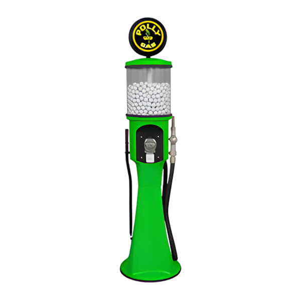 Roadside Relics Polly Gas Retro Gas Pump Replica Junior Gravity Feed Gumball Machine-FRR-JR54-P-Garage Giant