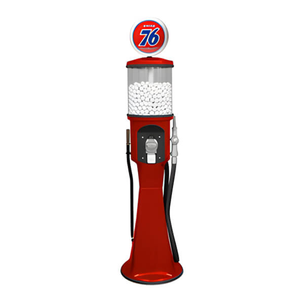Roadside Relics Union 76 Retro Gas Pump Replica Junior Gravity Feed Gumball Machine-FRR-JR54-U76-Garage Giant